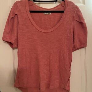 We The Free Dusty Rose Blouse